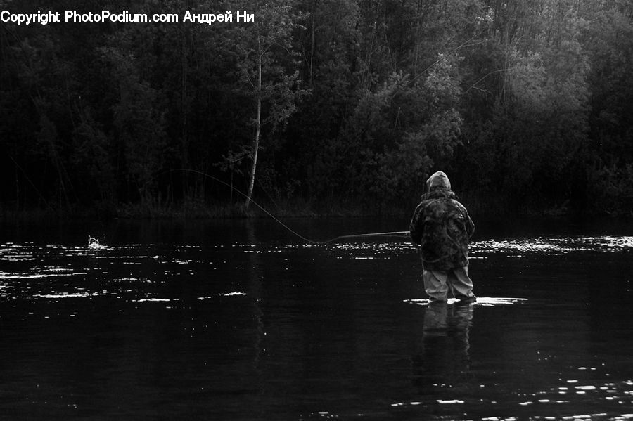 People, Person, Human, Fishing, Art, Sculpture, Statue