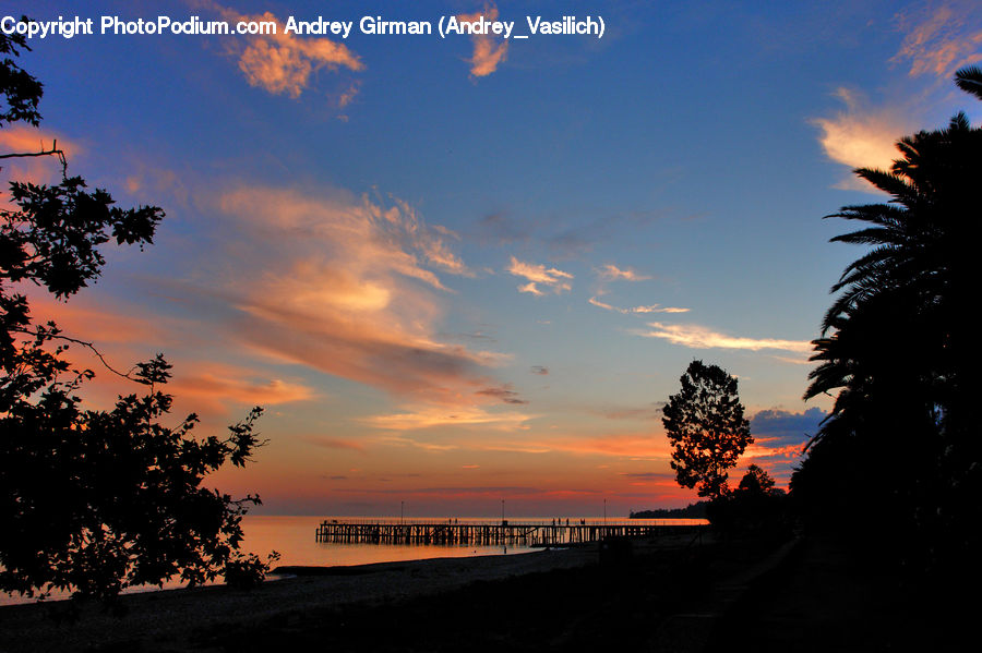 People, Person, Human, Dawn, Dusk, Red Sky, Sky