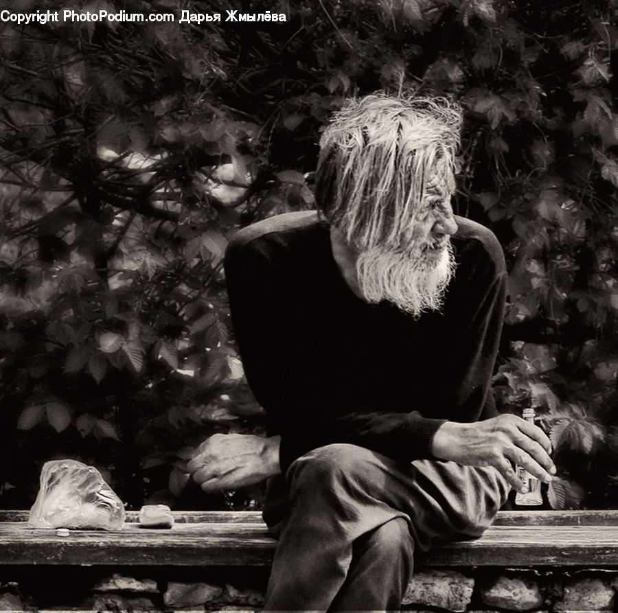 People, Person, Human, Bench, Art, Sculpture, Statue