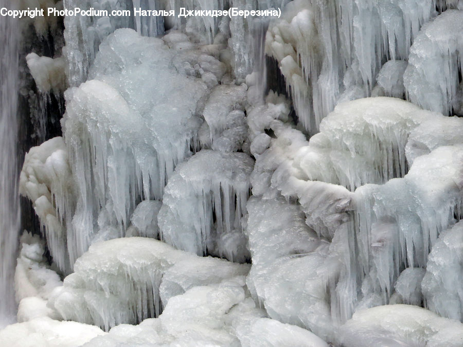 Ice, Outdoors, Snow, Arctic, Glacier, Mountain, Cave