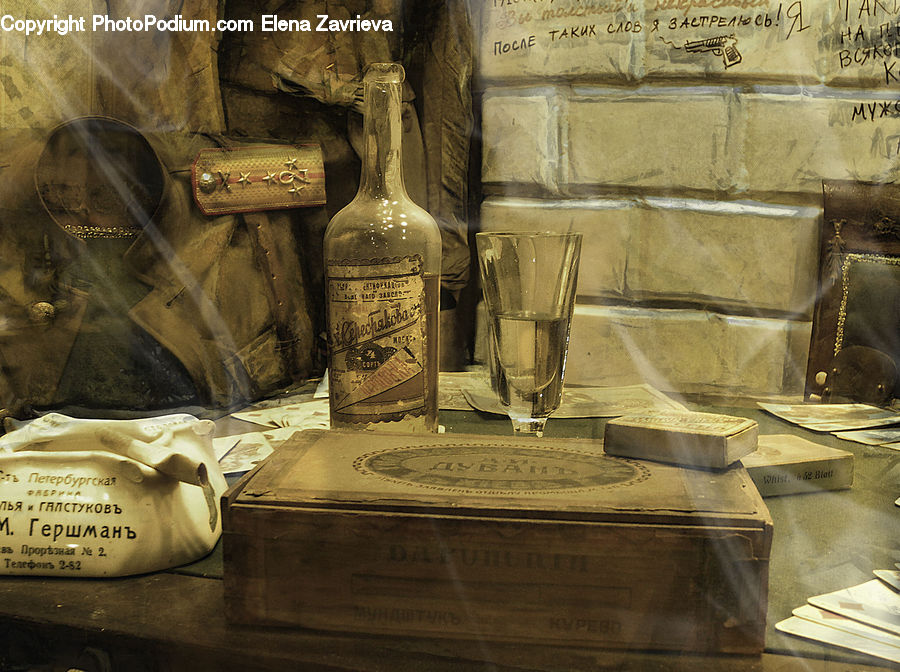 Ancient Egypt, Glass, Beverage, Drink, Goblet, Crypt, Lab
