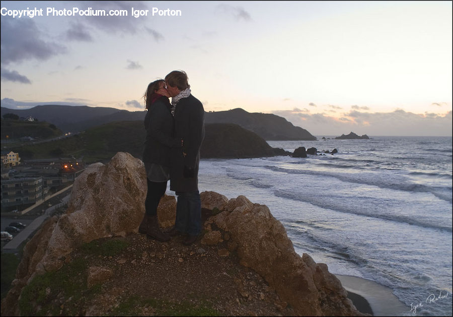 Human, People, Person, Promontory, Coast, Outdoors, Sea