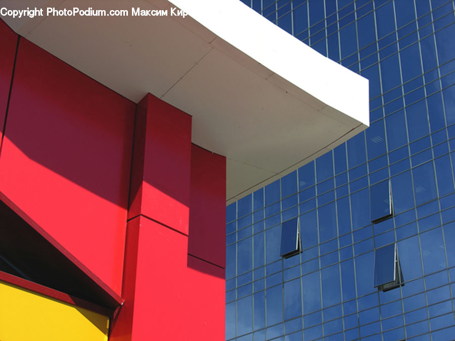 Building, Housing, Office Building, Canopy, Apartment Building, High Rise, Furniture
