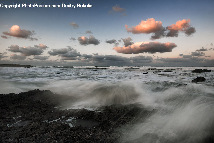 Azure Sky, Cloud, Outdoors, Sky, Cumulus, Sea, Water
