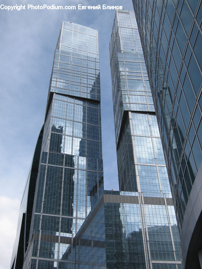 Architecture, City, Downtown, High Rise, Skyscraper, Building, Office Building