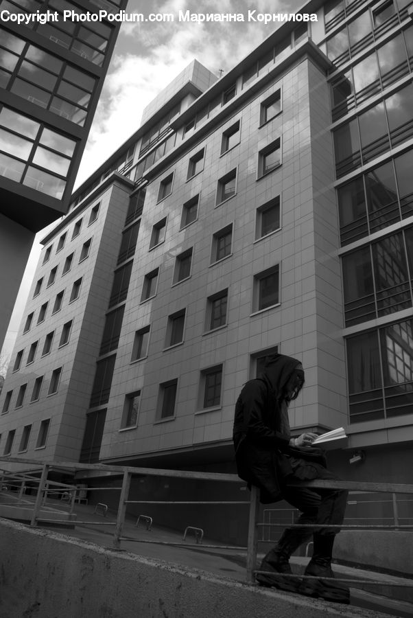 People, Person, Human, Architecture, City, Downtown, High Rise