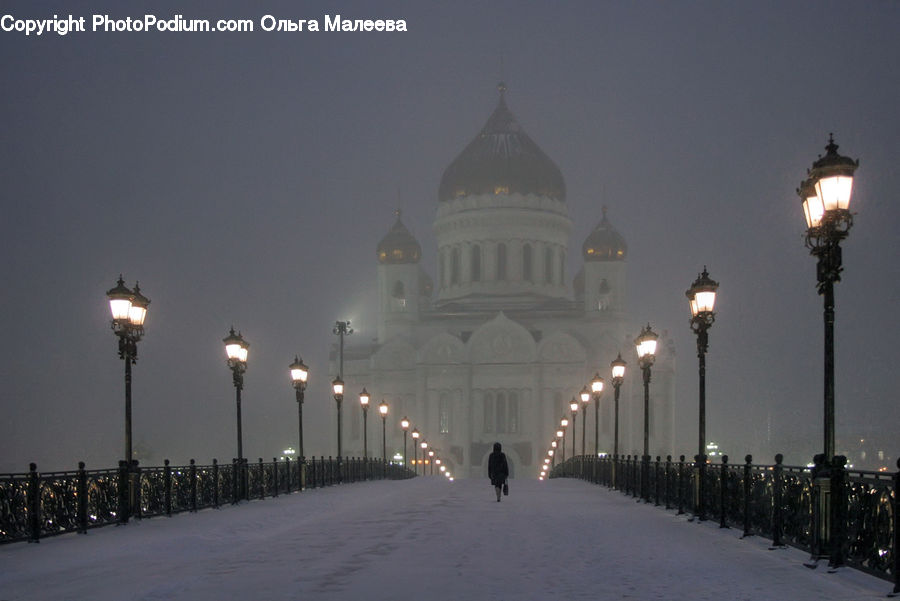 Architecture, Dome, Mosque, Worship, Building, City, Downtown