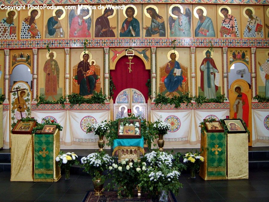 Altar, Architecture, Shrine, Temple, Worship, Church, Dining Room