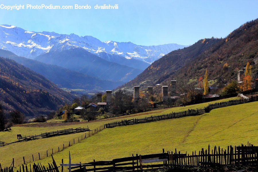 Countryside, Outdoors, Field, Grass, Grassland, Land, Alps