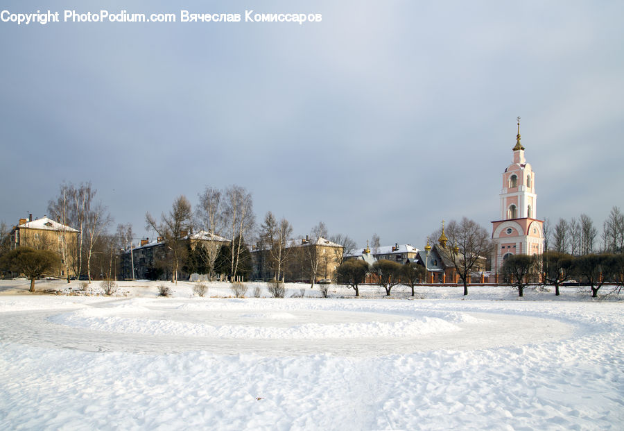 Architecture, Bell Tower, Clock Tower, Tower, Landscape, Nature, Scenery