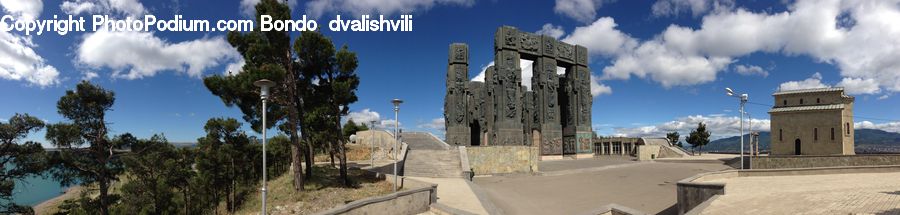 Ancient Egypt, Architecture, Downtown, Plaza, Town Square, Monument, Castle
