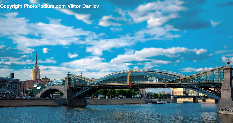 Arch, Arch Bridge, Bridge, City, Downtown, Metropolis, Urban
