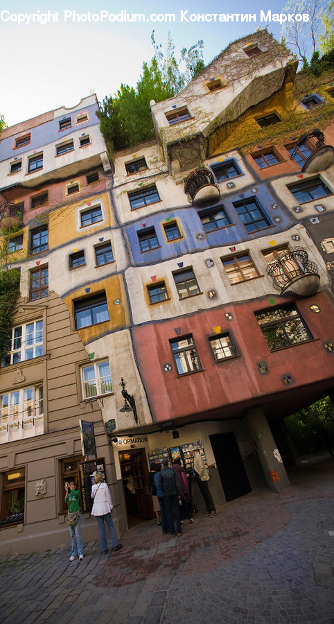 Building, Housing, Downtown, Slum, Apartment Building, High Rise, Villa