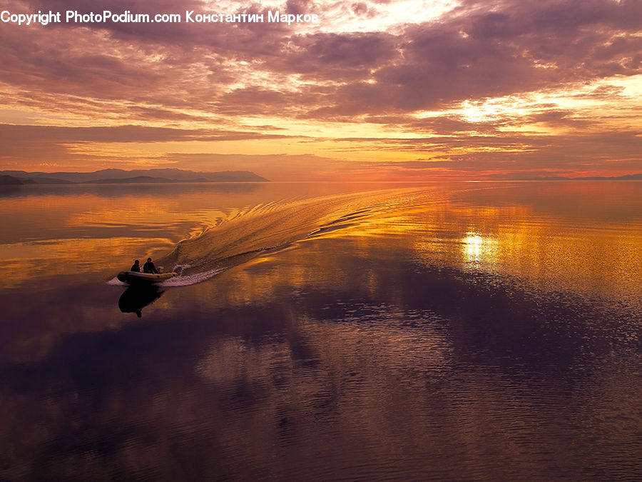 Dawn, Dusk, Sky, Sunrise, Sunset, Outdoors, Sea
