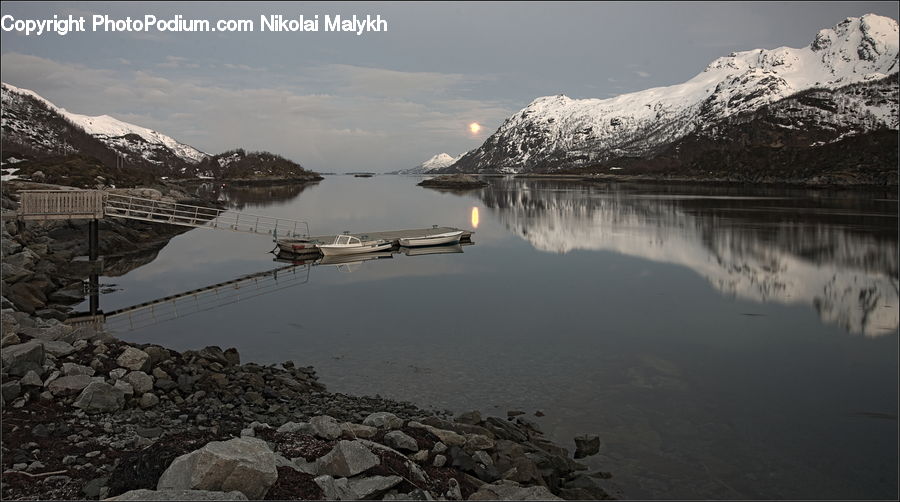 Arctic, Glacier, Ice, Mountain, Outdoors, Snow, Promontory