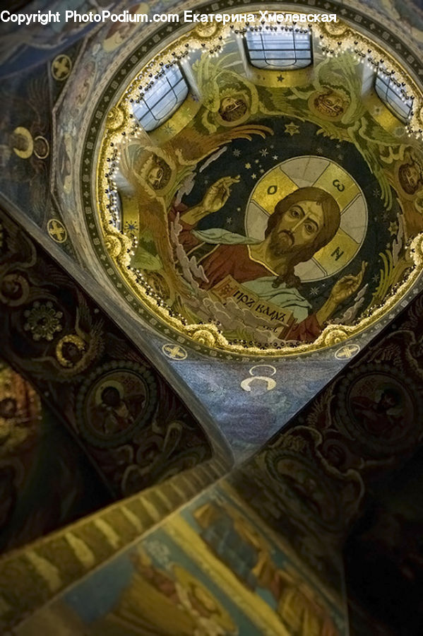 Art, Altar, Apse, Architecture, Arch, Vault Ceiling, Mosaic