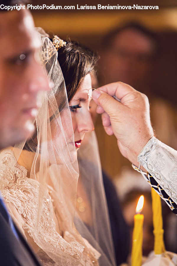 People, Person, Human, Veil