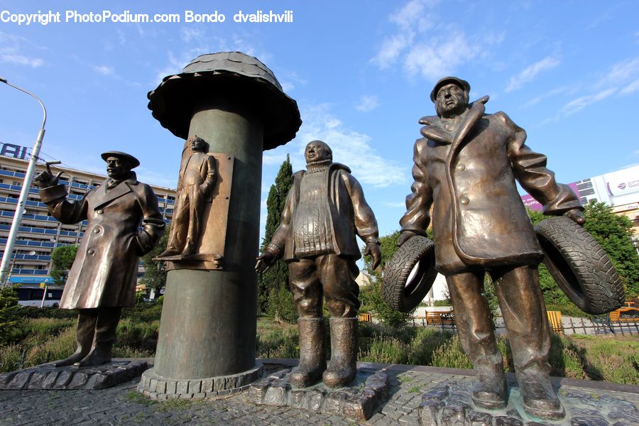 People, Person, Human, Art, Sculpture, Statue, Boot