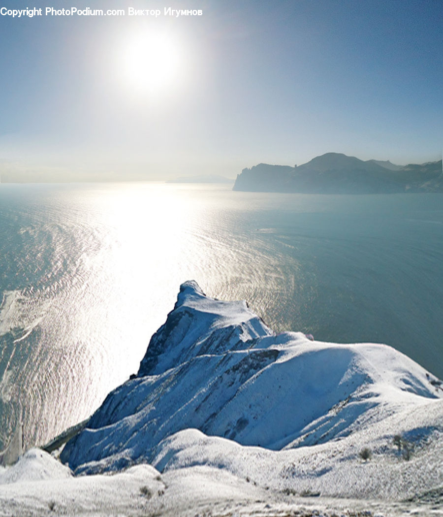 Arctic, Glacier, Ice, Mountain, Outdoors, Snow, Beach