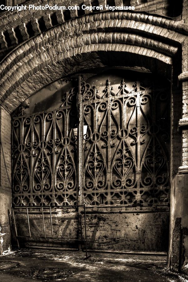 Crypt, Building, Patio, Ruins