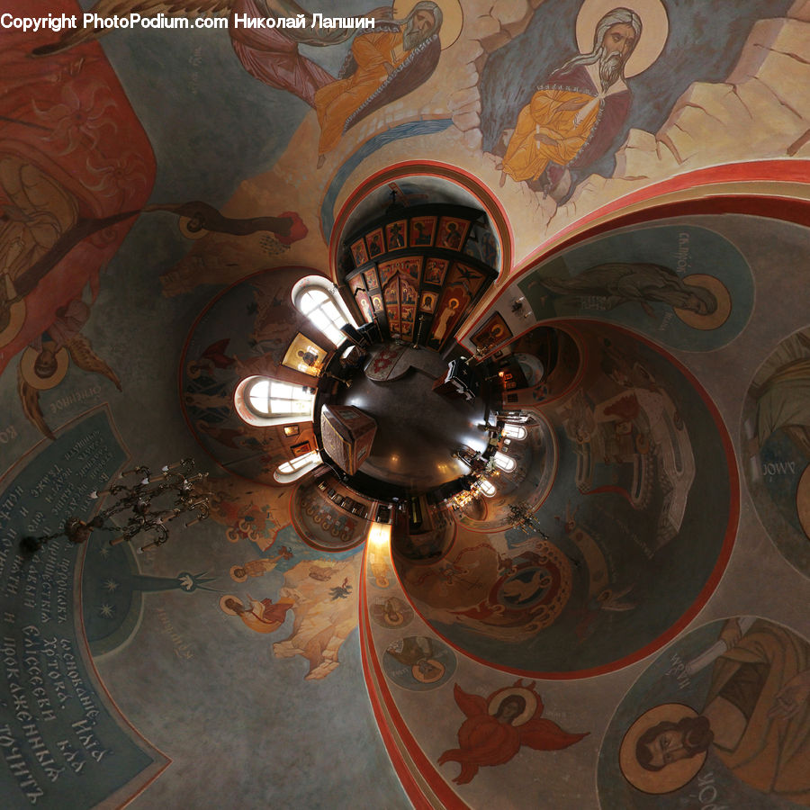 Light Fixture, Art, Modern Art, Architecture, Cathedral, Church, Worship