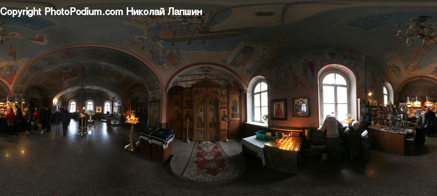 Bazaar, Market, Shop, Arch, Aisle, Corridor, Vault Ceiling