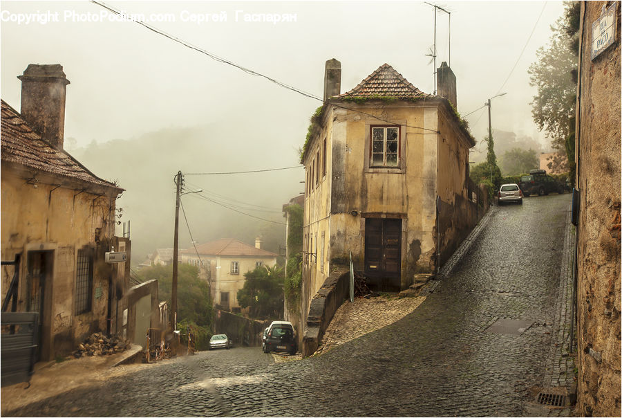 Road, Street, Town, Alley, Alleyway, Dirt Road, Gravel