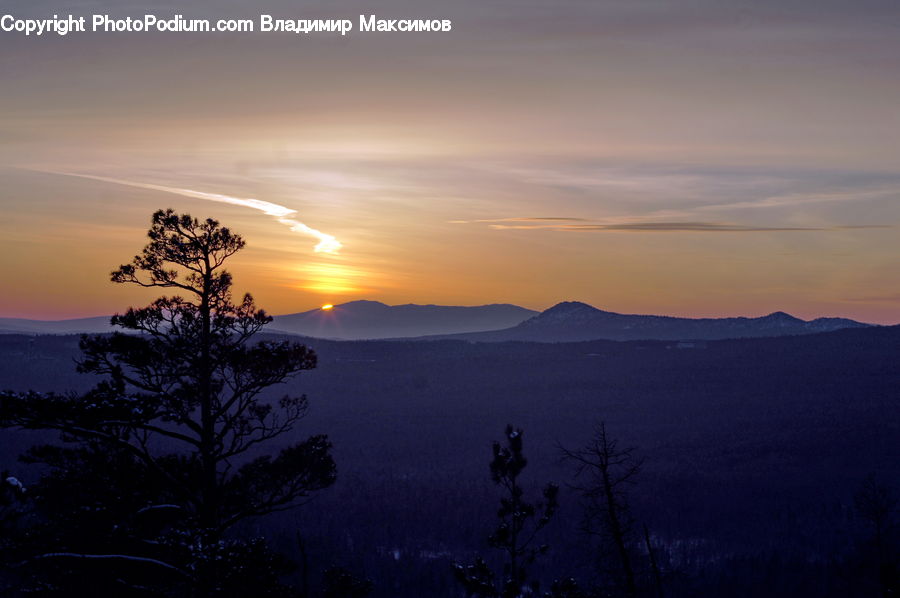 Dawn, Dusk, Sky, Sunrise, Sunset, Red Sky, Outdoors
