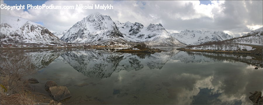 Alps, Crest, Mountain, Peak, Mountain Range, Outdoors, Arctic
