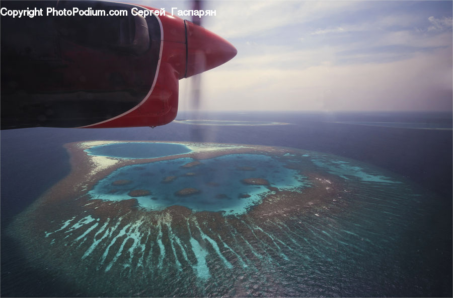 Atoll, Beach, Coast, Island, Reef, Sea, Water