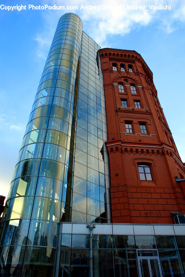 Building, Apartment Building, High Rise, Architecture, City, Downtown, Skyscraper