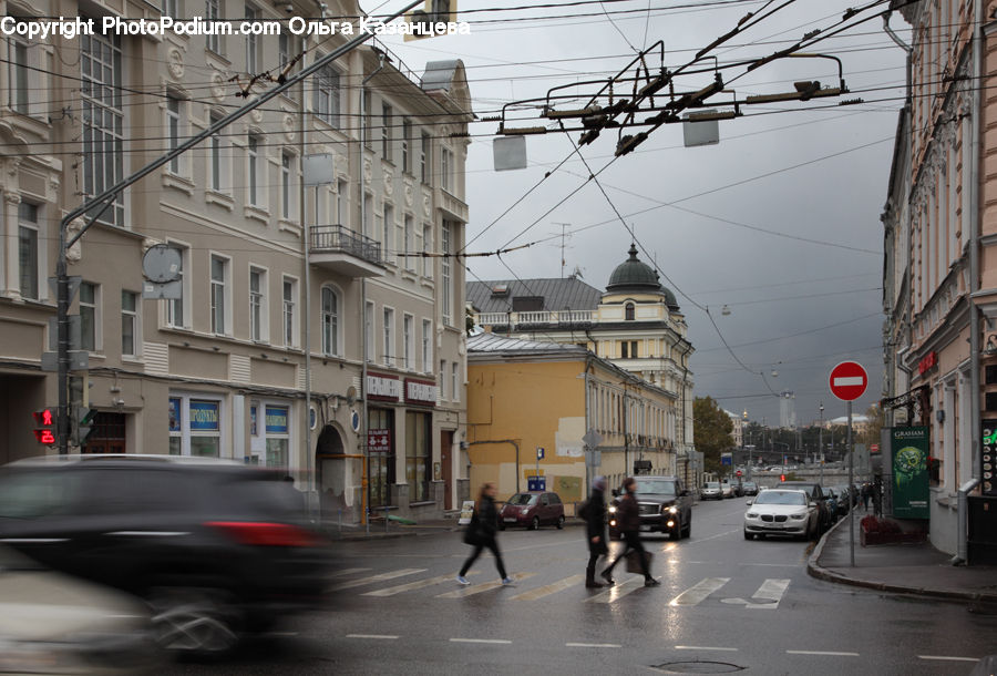 Automobile, Car, Vehicle, Road, Street, Town, Asphalt