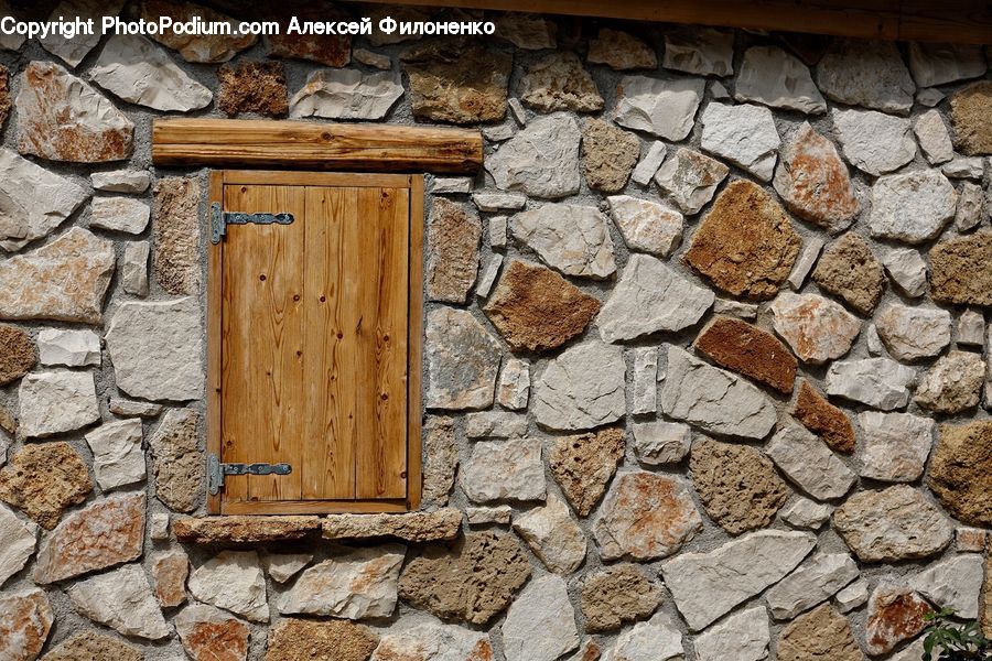 Rubble, Stone Wall, Wall, Wood, Cobblestone, Pavement, Walkway