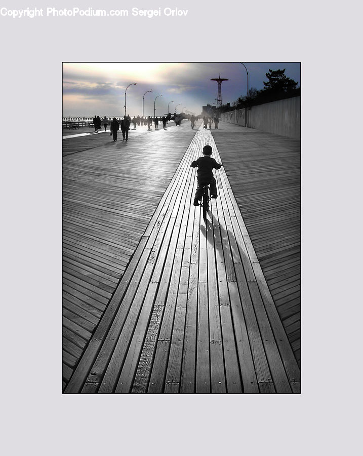 Boardwalk, Deck, Path, Sidewalk, Walkway, Dock, Pier