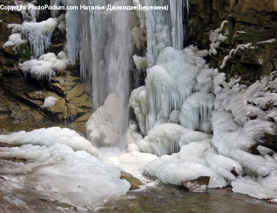 Ice, Outdoors, Snow, Cave, Rock, Arctic, Glacier