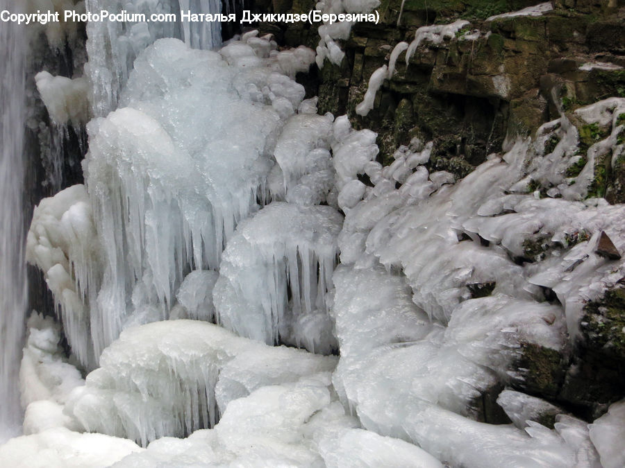 Ice, Outdoors, Snow, Arctic, Glacier, Mountain, Rock