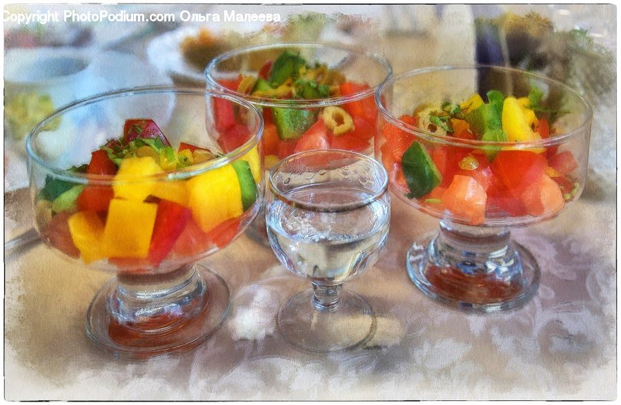 Glass, Beverage, Drink, Bowl, Alcohol, Cocktail, Mint