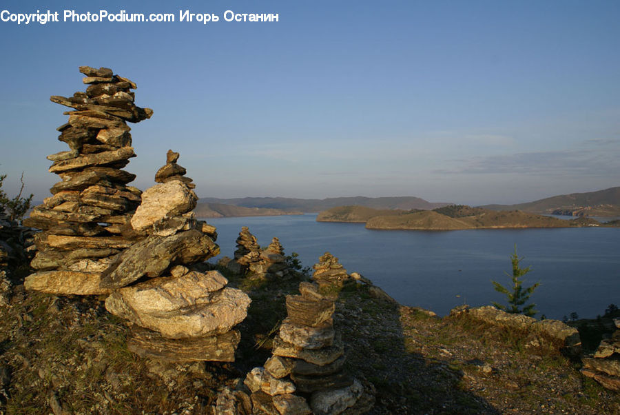 Art, Sculpture, Statue, Cliff, Outdoors, Plateau, Coast