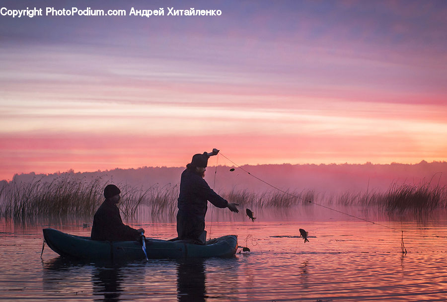 People, Person, Human, Fishing, Boat, Watercraft, Canoe