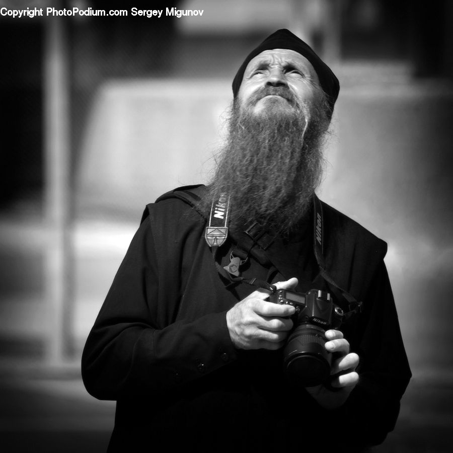 Human, People, Person, Beard, Hair, Camera, Electronics