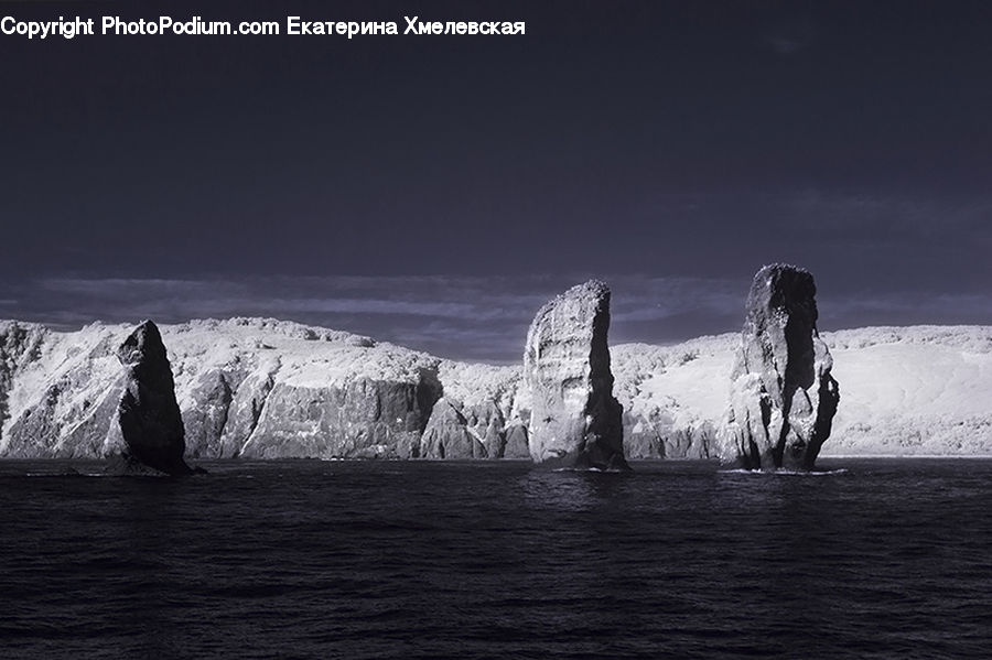 Water, Ice, Outdoors, Snow, Arctic, Glacier, Mountain