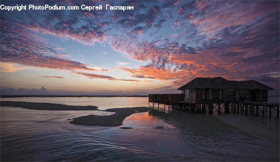 Dawn, Dusk, Sky, Sunrise, Sunset, Beach, Coast