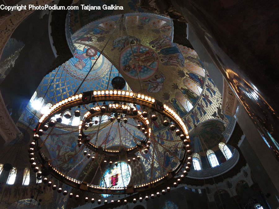 Art, Architecture, Dome, Carpet, Tapestry, Cathedral, Church