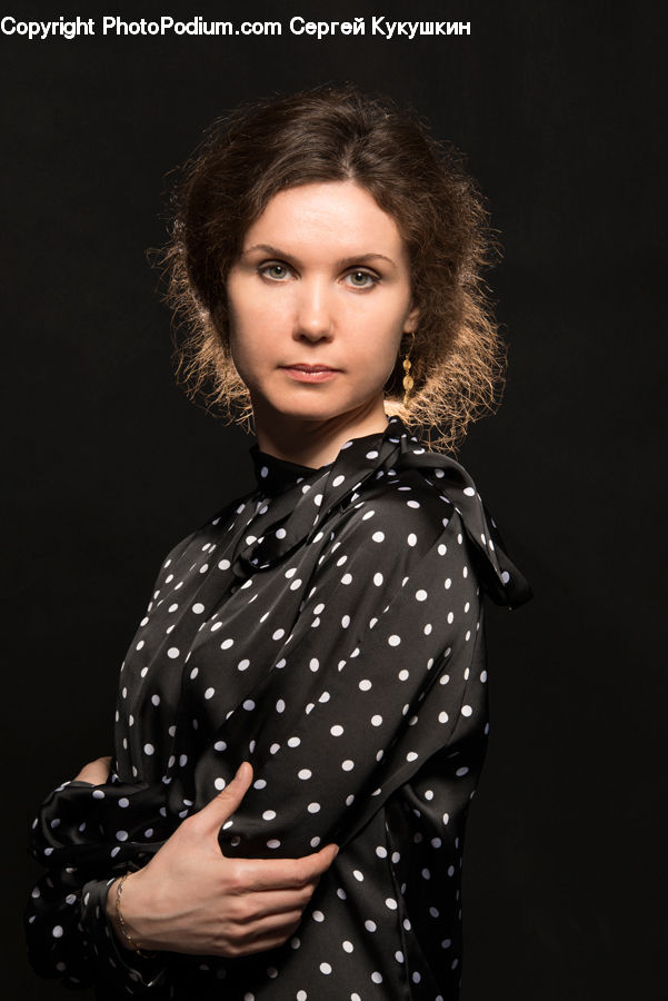 Human, People, Person, Polka Dot, Female, Girl, Woman
