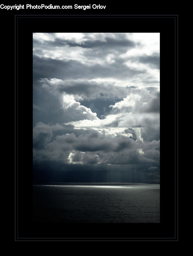 Cloud, Cumulus, Sky, Azure Sky, Outdoors, Flare, Light