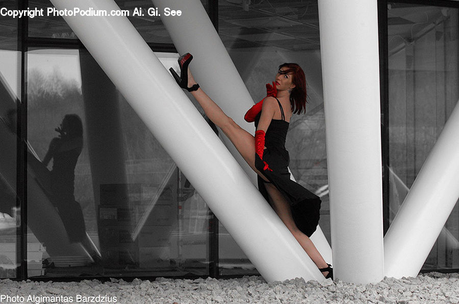 People, Person, Human, Column, Pillar, Cup, Corset