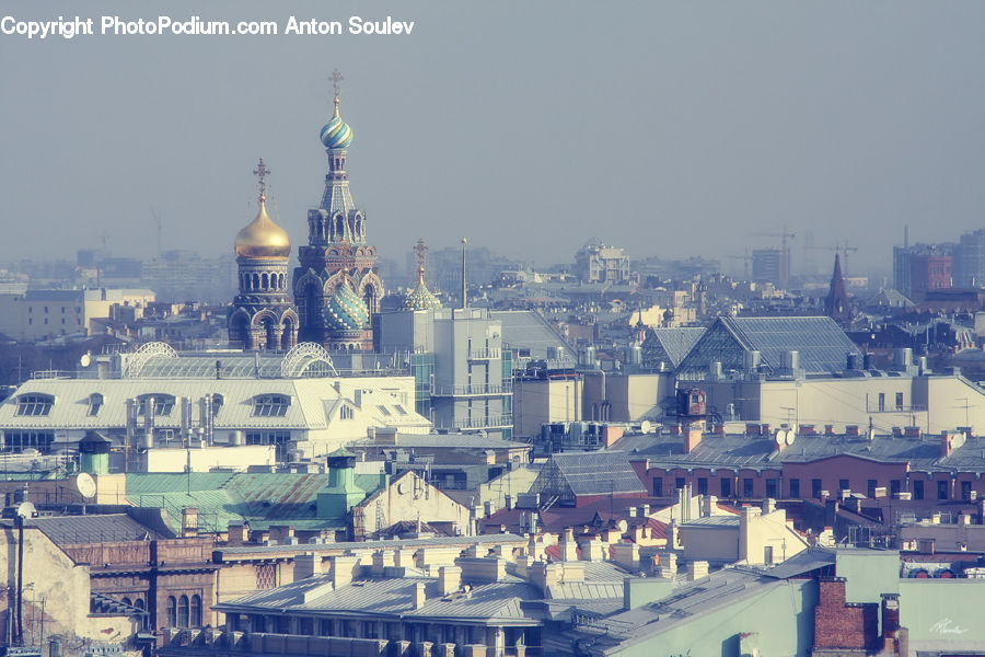 City, Downtown, Architecture, Bell Tower, Clock Tower, Tower, Dome