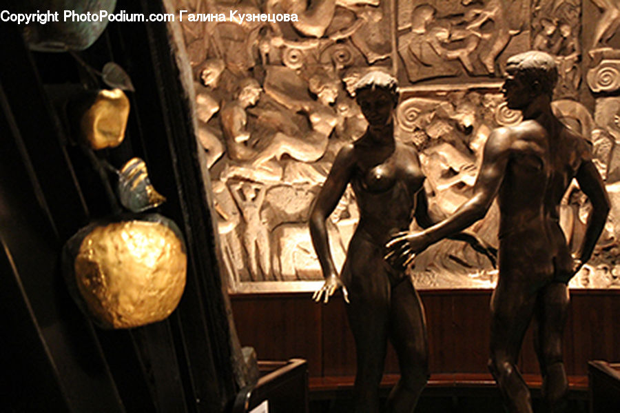 Art, Sculpture, Statue, Reception Room, Room, Waiting Room, Trophy
