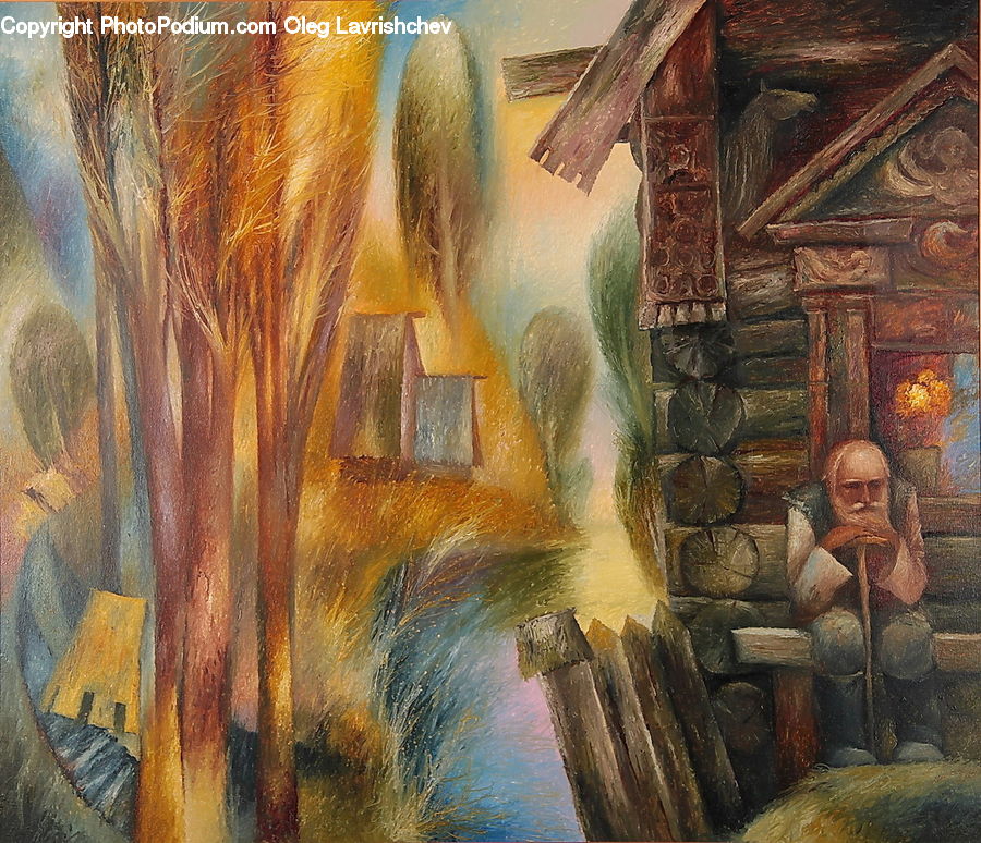 People, Person, Human, Art, Painting, Modern Art, Portrait