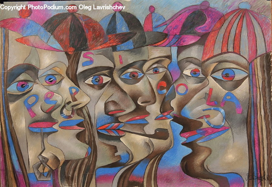 People, Person, Human, Art, Modern Art, Toy, Painting